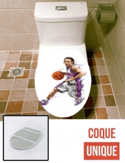 Housse de toilette - Décoration abattant wc Steve Nash Basketball