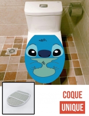 Housse de toilette - Décoration abattant wc Stitch Face