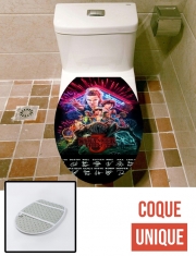 Housse de toilette - Décoration abattant wc Stranger Things 3 Dedicace Limited Edition