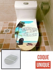 Housse de toilette - Décoration abattant wc Summer Days