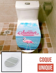 Housse de toilette - Décoration abattant wc Summer