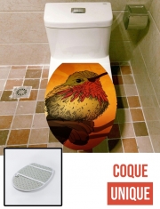 Housse de toilette - Décoration abattant wc Sunset Bird