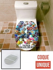 Housse de toilette - Décoration abattant wc Super Smash Bros Ultimate