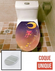 Housse de toilette - Décoration abattant wc Swinging on a Star