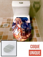 Housse de toilette - Décoration abattant wc Sword Art Online