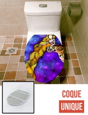 Housse de toilette - Décoration abattant wc Raiponce