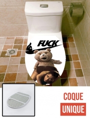 Housse de toilette - Décoration abattant wc Ted Feat Minaj