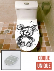 Housse de toilette - Décoration abattant wc Teddy Bear