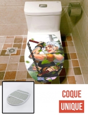 Housse de toilette - Décoration abattant wc tengen uzui fan art