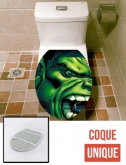 Housse de toilette - Décoration abattant wc The Angry Green V1