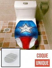Housse de toilette - Décoration abattant wc Le capitaine