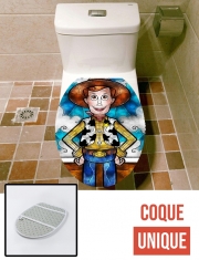 Housse de toilette - Décoration abattant wc The Cowboy