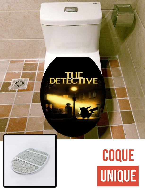 Housse de toilette - Décoration abattant wc The Detective Pikachu x Exorcist