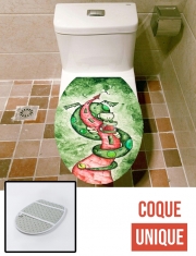 Housse de toilette - Décoration abattant wc The Dragon and The Tower