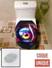 Housse de toilette - Décoration abattant wc The Eye Galaxy