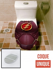 Housse de toilette - Décoration abattant wc The Flash