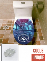 Housse de toilette - Décoration abattant wc the jungle life