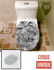 Housse de toilette - Décoration abattant wc The Piece