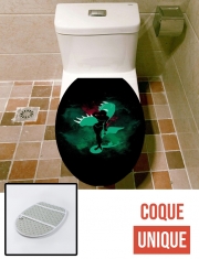 Housse de toilette - Décoration abattant wc Le poison