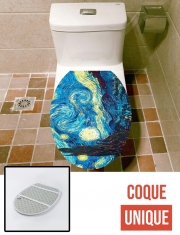 Housse de toilette - Décoration abattant wc The Starry Night