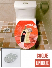 Housse de toilette - Décoration abattant wc The tale's little house
