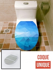 Housse de toilette - Décoration abattant wc ThreeColor