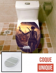 Housse de toilette - Décoration abattant wc Tomb Raider Reborn
