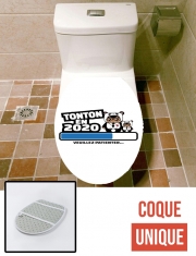 Housse de toilette - Décoration abattant wc Tonton en 2020 Cadeau Annonce naissance