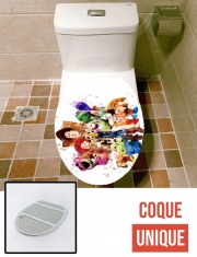 Housse de toilette - Décoration abattant wc Toy Story Watercolor