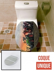 Housse de toilette - Décoration abattant wc Tracteur Fendt