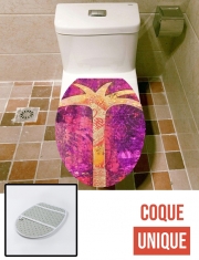 Housse de toilette - Décoration abattant wc Tropical Day