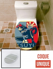 Housse de toilette - Décoration abattant wc Tsuyu propaganda