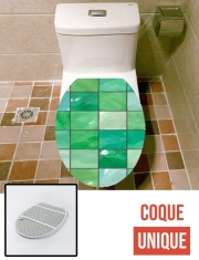 Housse de toilette - Décoration abattant wc Ultra Slim Tiles V01