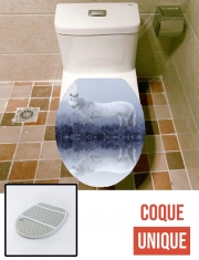 Housse de toilette - Décoration abattant wc LICORNE