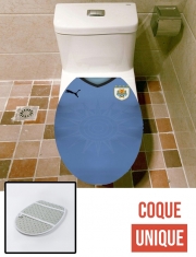 Housse de toilette - Décoration abattant wc Uruguay World Cup Russia 2018 
