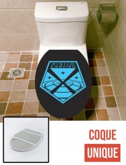Housse de toilette - Décoration abattant wc Vigilo Confido XCom