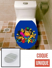 Housse de toilette - Décoration abattant wc Waikiki Monkey