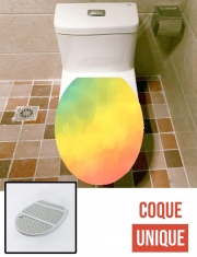 Housse de toilette - Décoration abattant wc Watercolors Fun