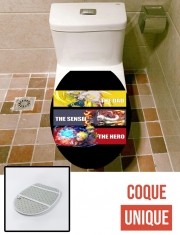 Housse de toilette - Décoration abattant wc Way Of Ninja Uzumaki Path