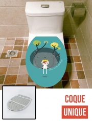 Housse de toilette - Décoration abattant wc Where the wild things are