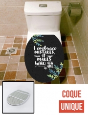 Housse de toilette - Décoration abattant wc Who you are