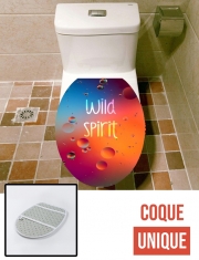 Housse de toilette - Décoration abattant wc wild spirit