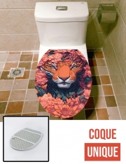 Housse de toilette - Décoration abattant wc Wild Tiger