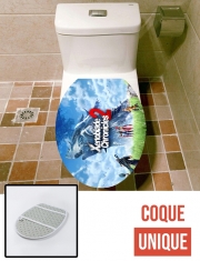 Housse de toilette - Décoration abattant wc Xenoblade Chronicles 2