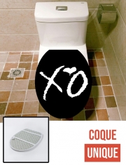 Housse de toilette - Décoration abattant wc XO The Weeknd Love