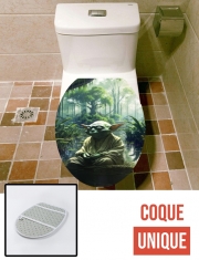 Housse de toilette - Décoration abattant wc Yoda Master 