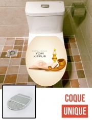 Housse de toilette - Décoration abattant wc Yom Kippour Jour du grand pardon