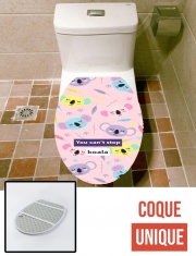 Housse de toilette - Décoration abattant wc You cant stop Koala