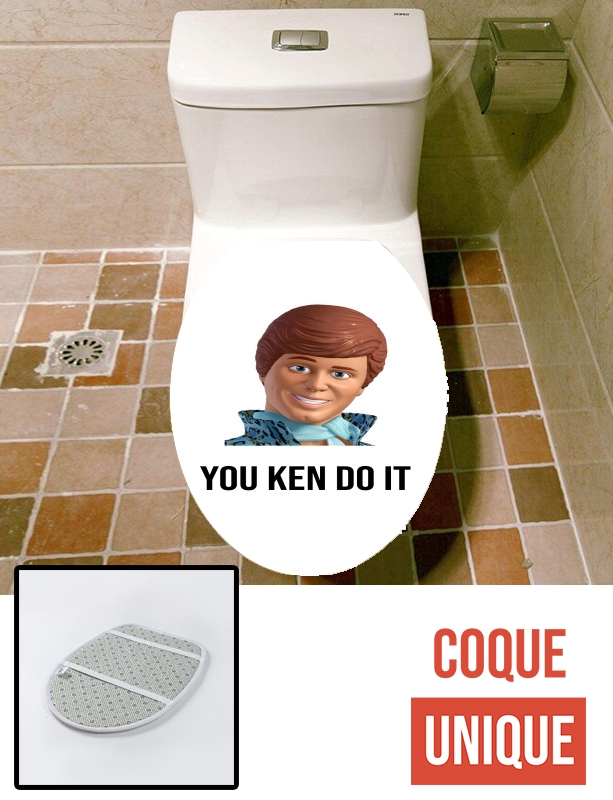 Housse de toilette - Décoration abattant wc You ken do it