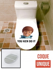 Housse de toilette - Décoration abattant wc You ken do it